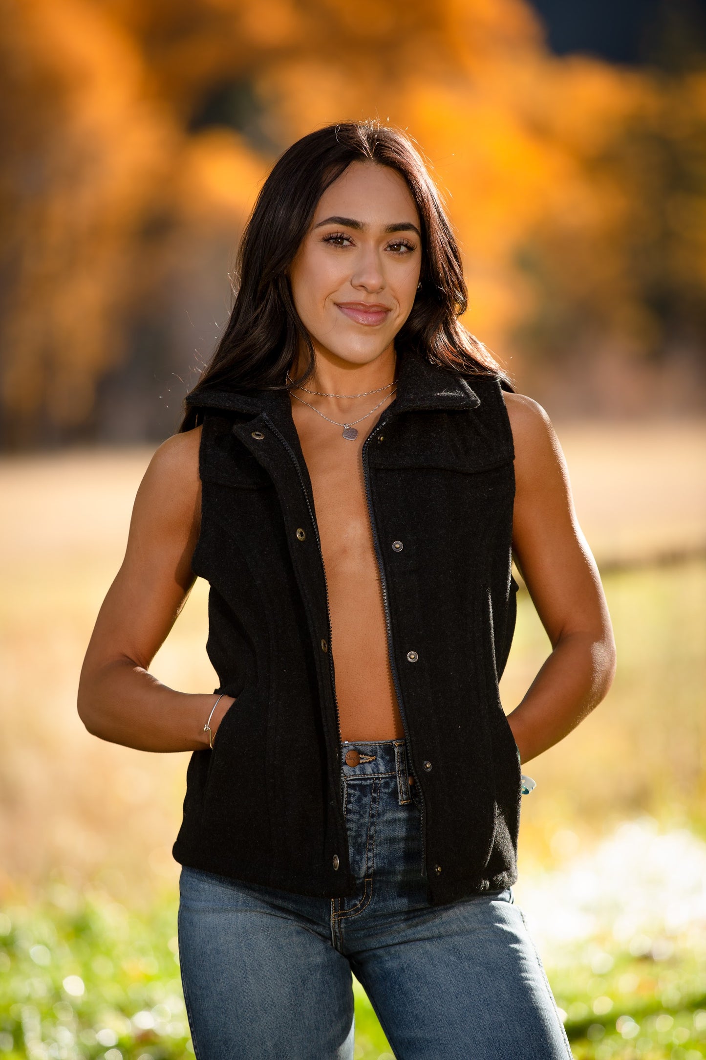 Montana Wool Vest Black 13