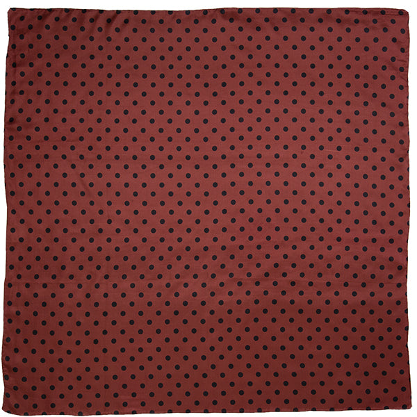 Polka Dot Silk Wild Rags