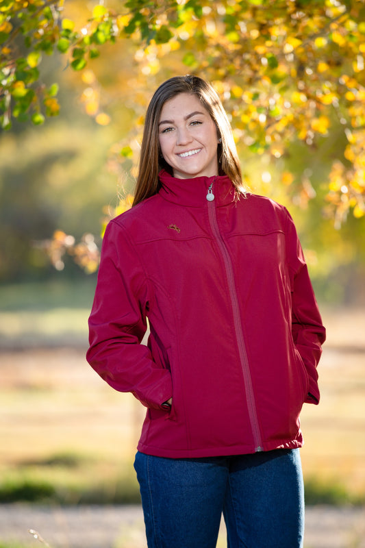 Cheyenne Soft-Shell Jacket Cranberry