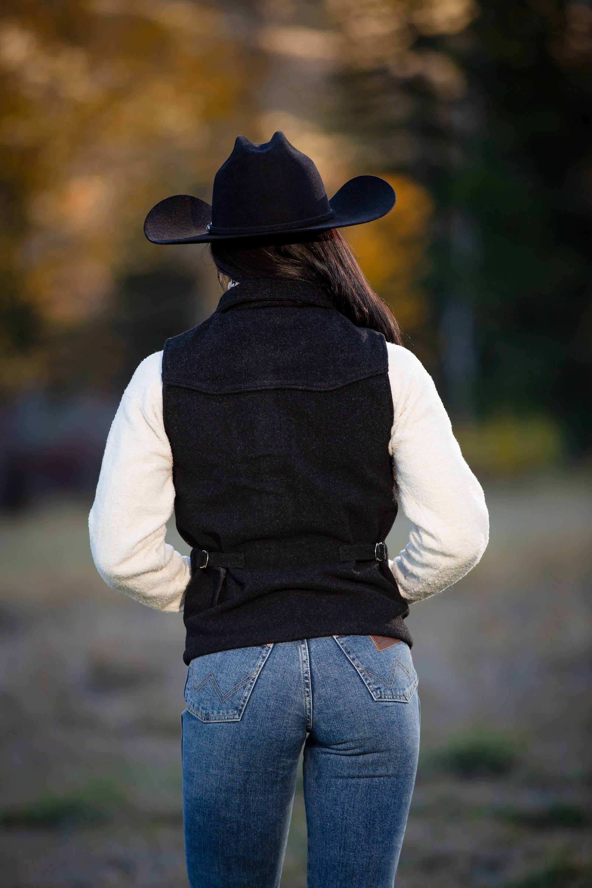 Montana Wool Vest Black 6