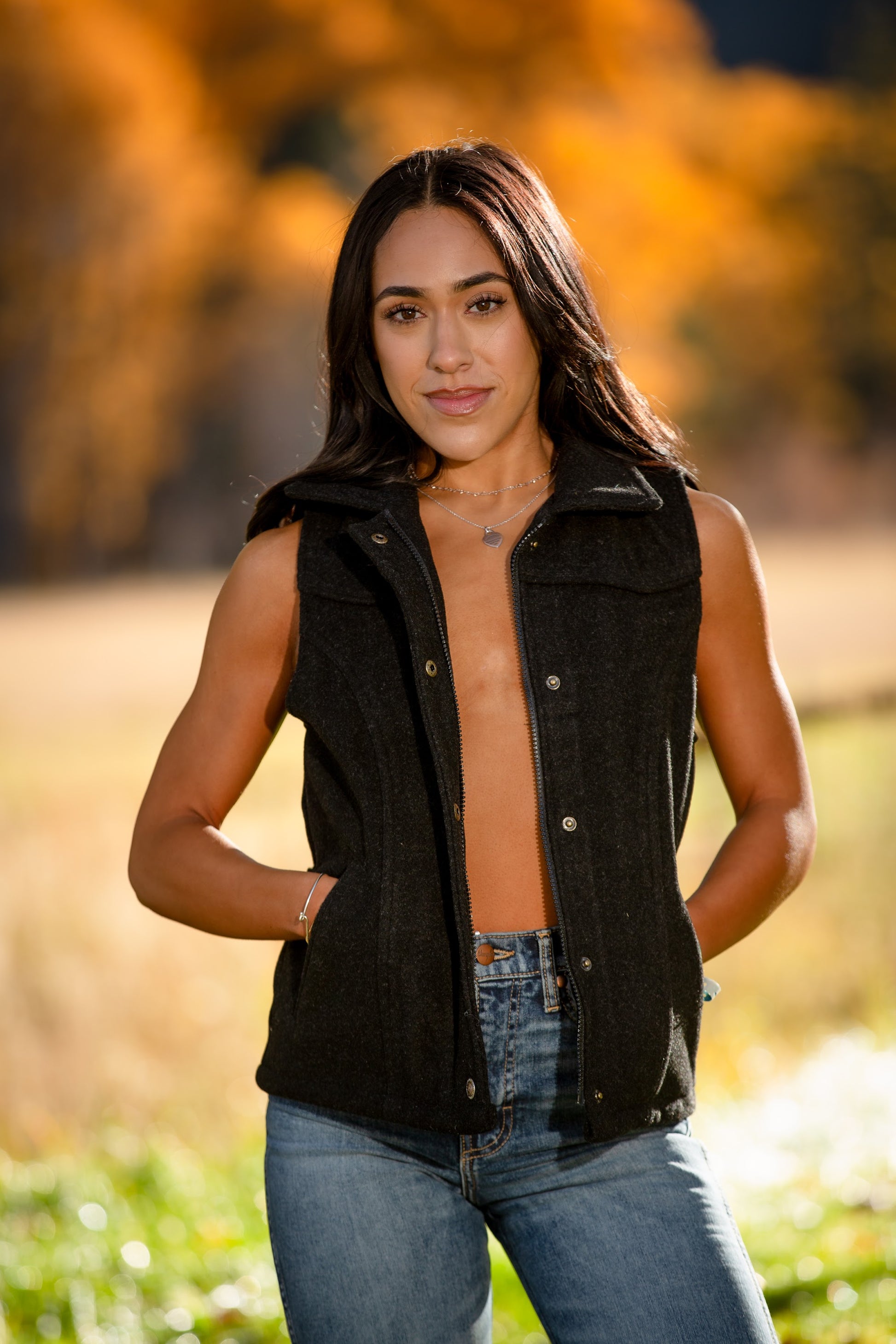 Montana Wool Vest Black 11