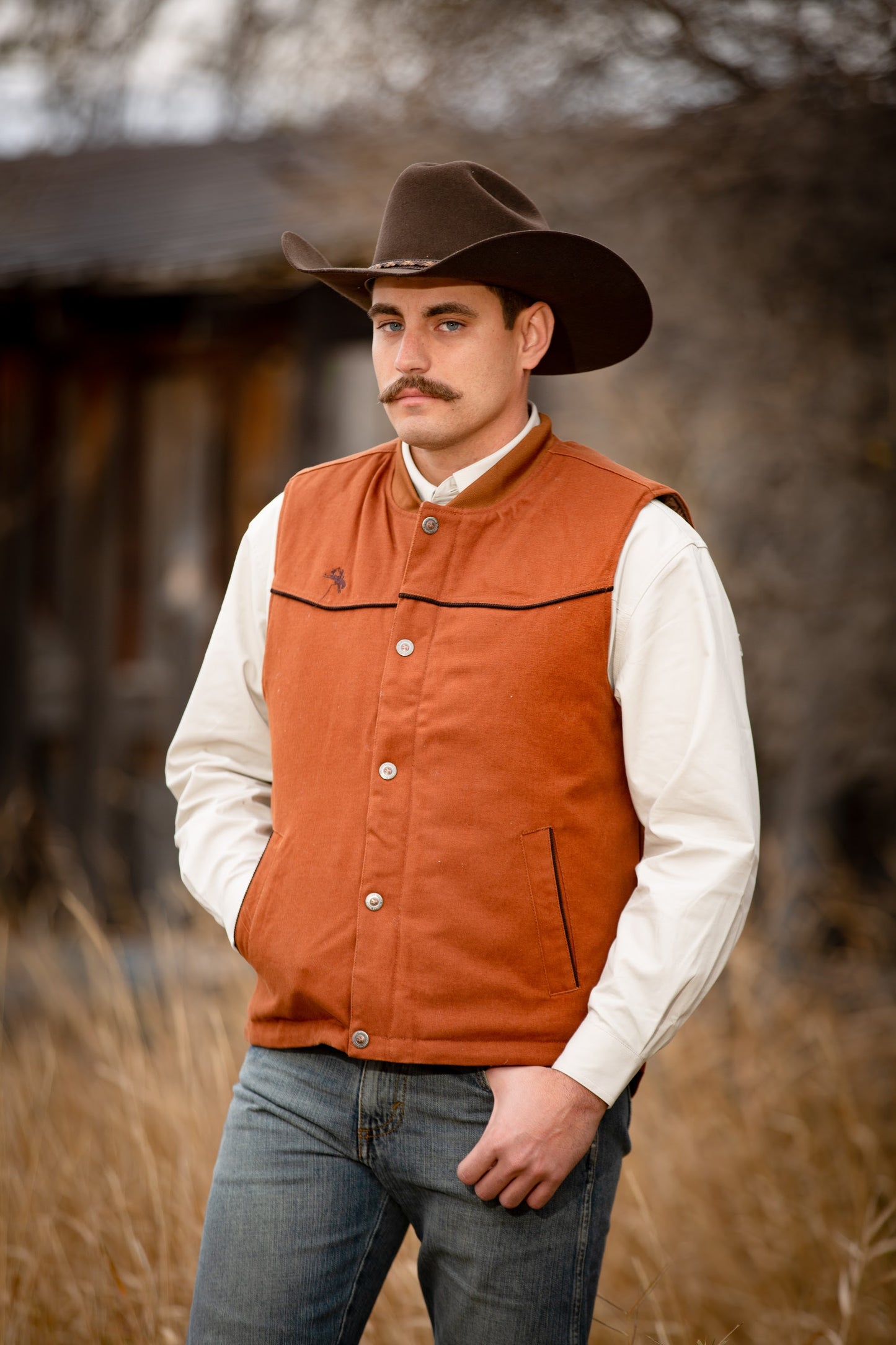 Mountain Insulated Canvas Vest