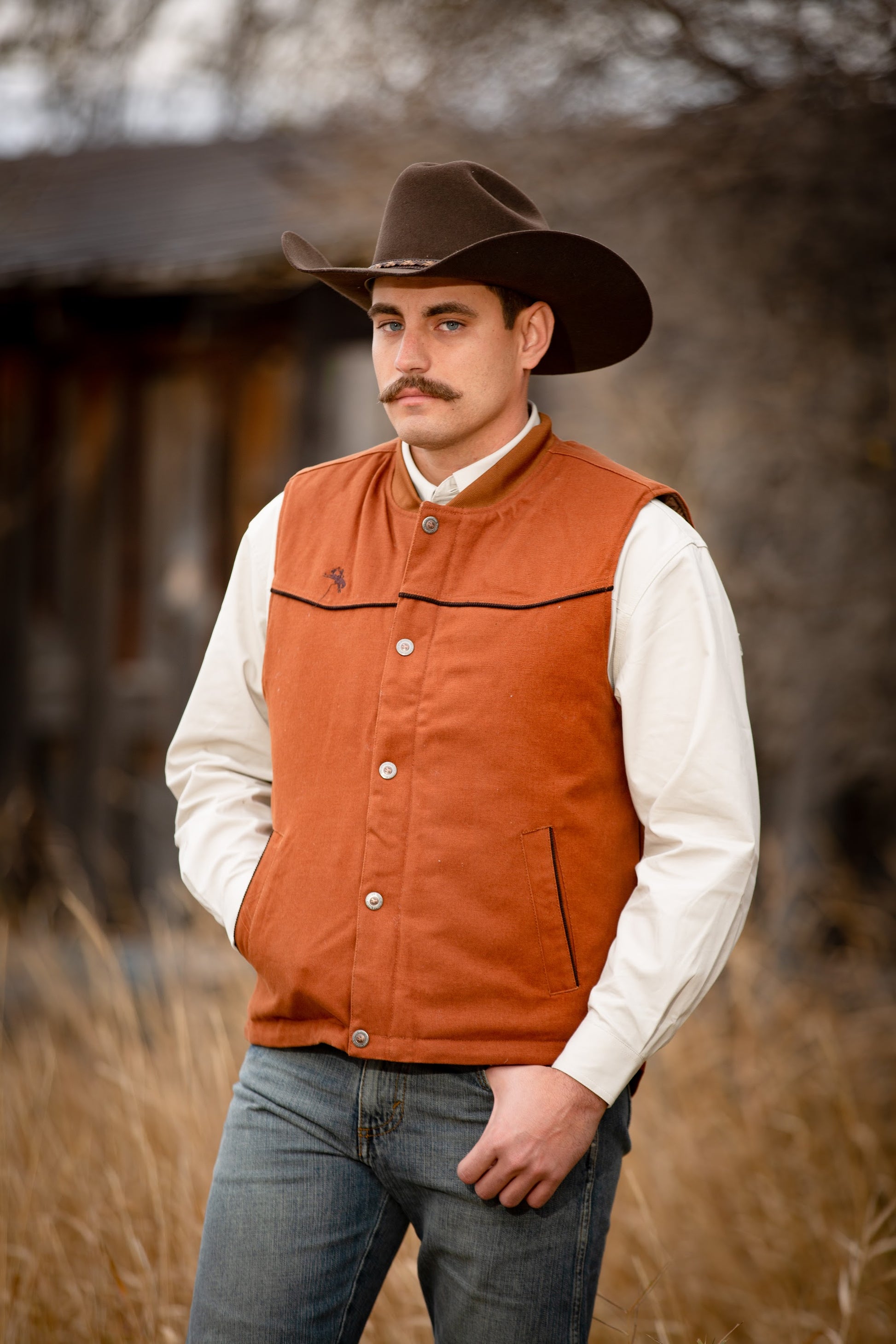 Mountain Insulated Canvas Vest