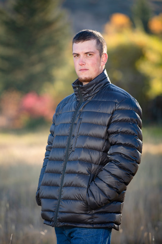 Puff Down Jacket Black