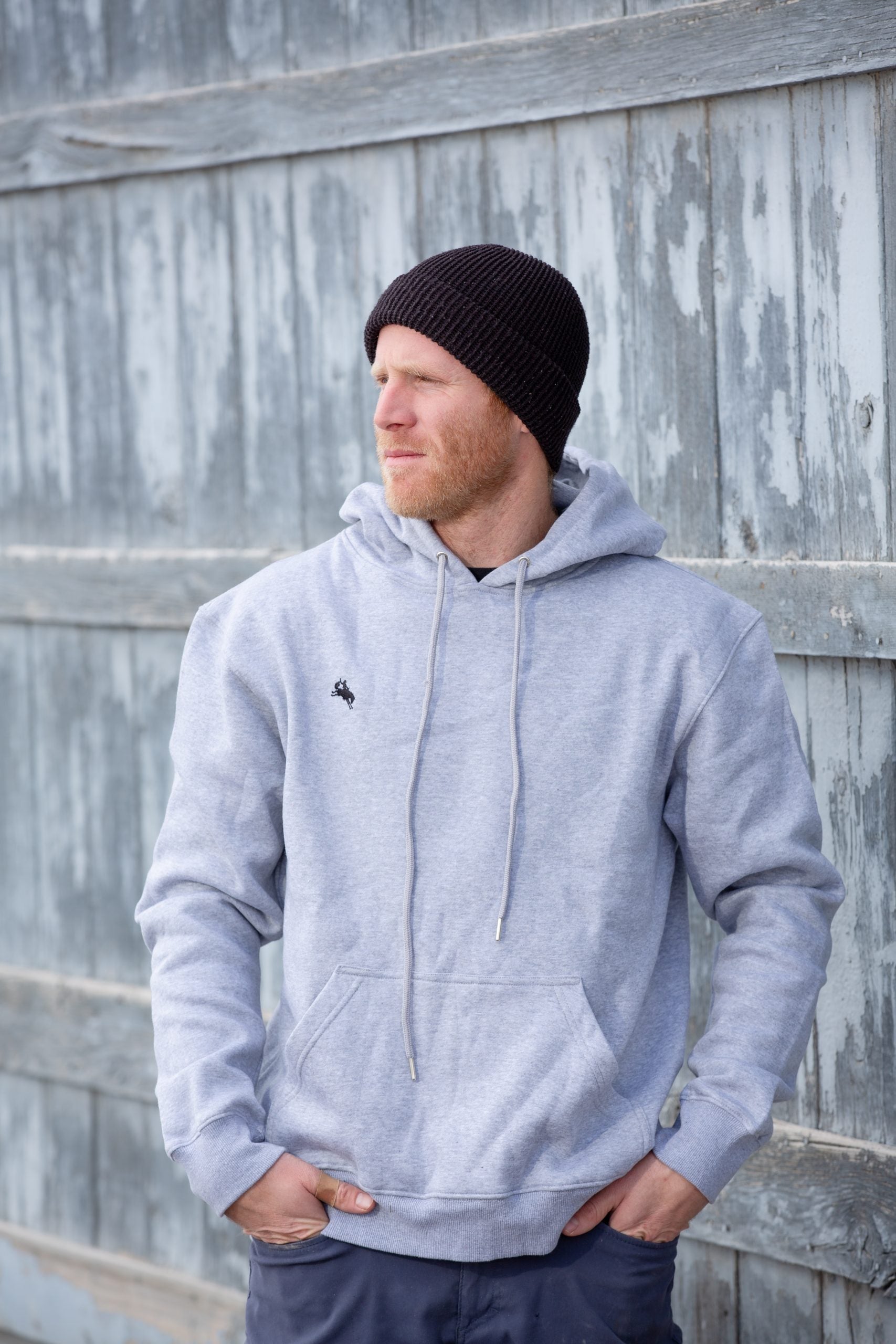 2-Hoodie Jacket Grey Front 2