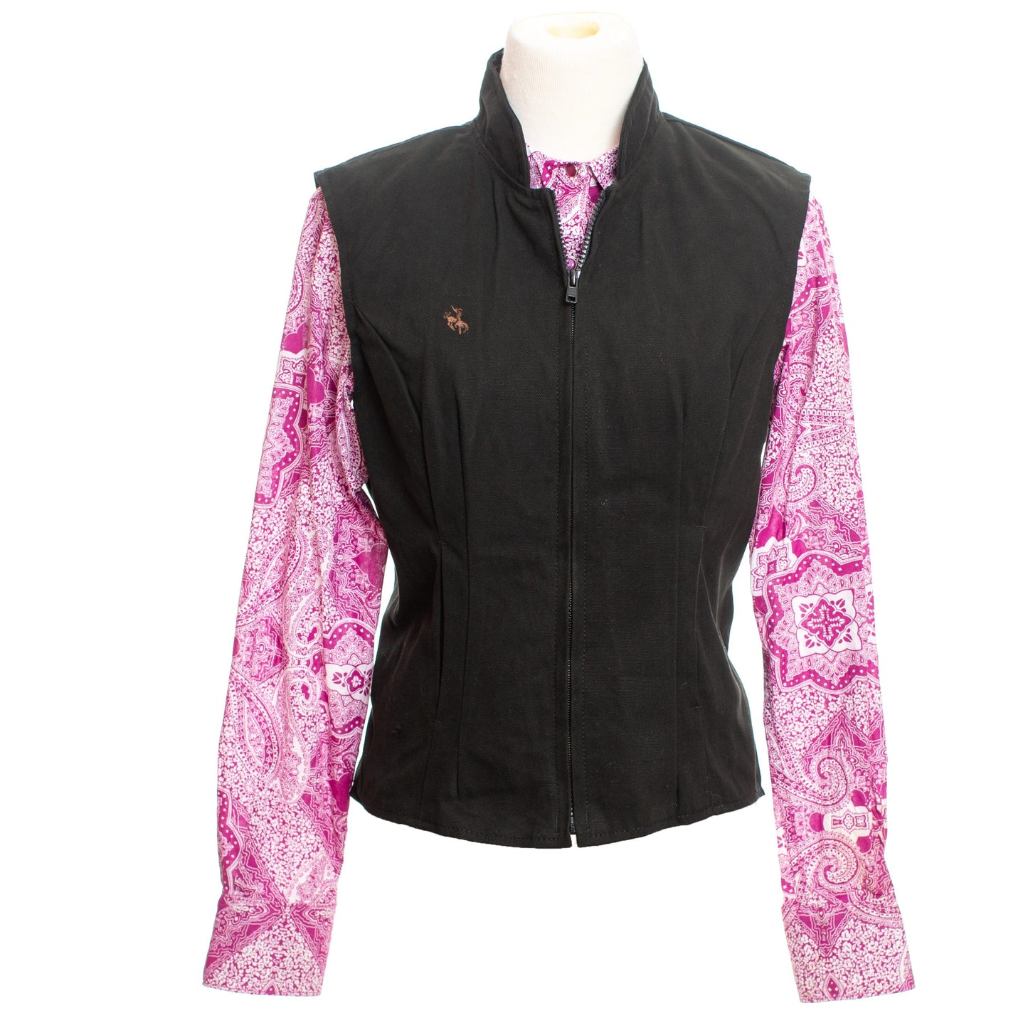 Absaroka Vest Black Front
