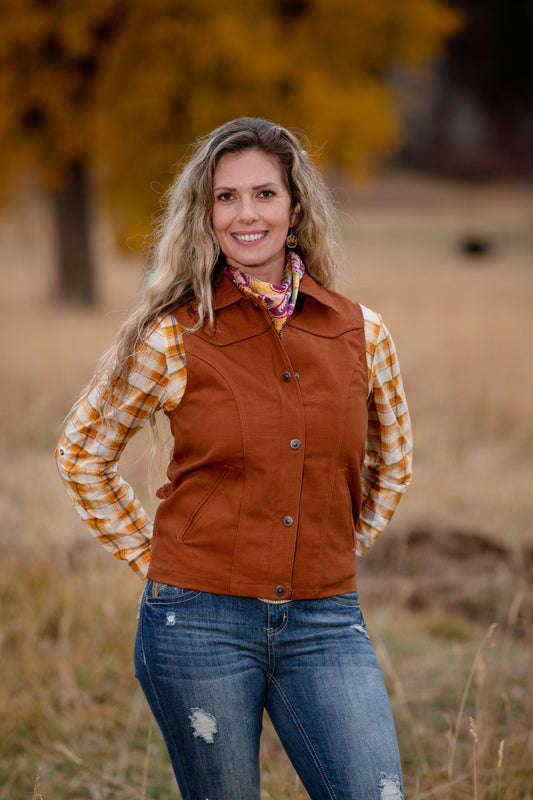 Absaroka Canvas Vest