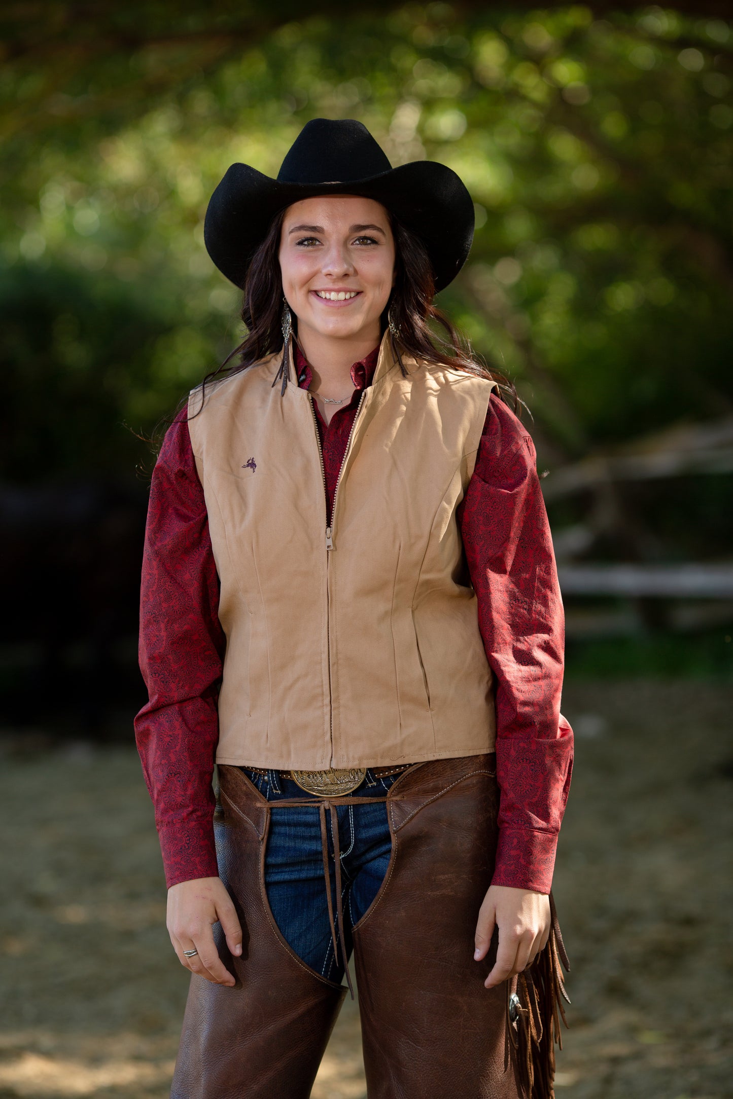 Women's Absoroka Vest (Tan)