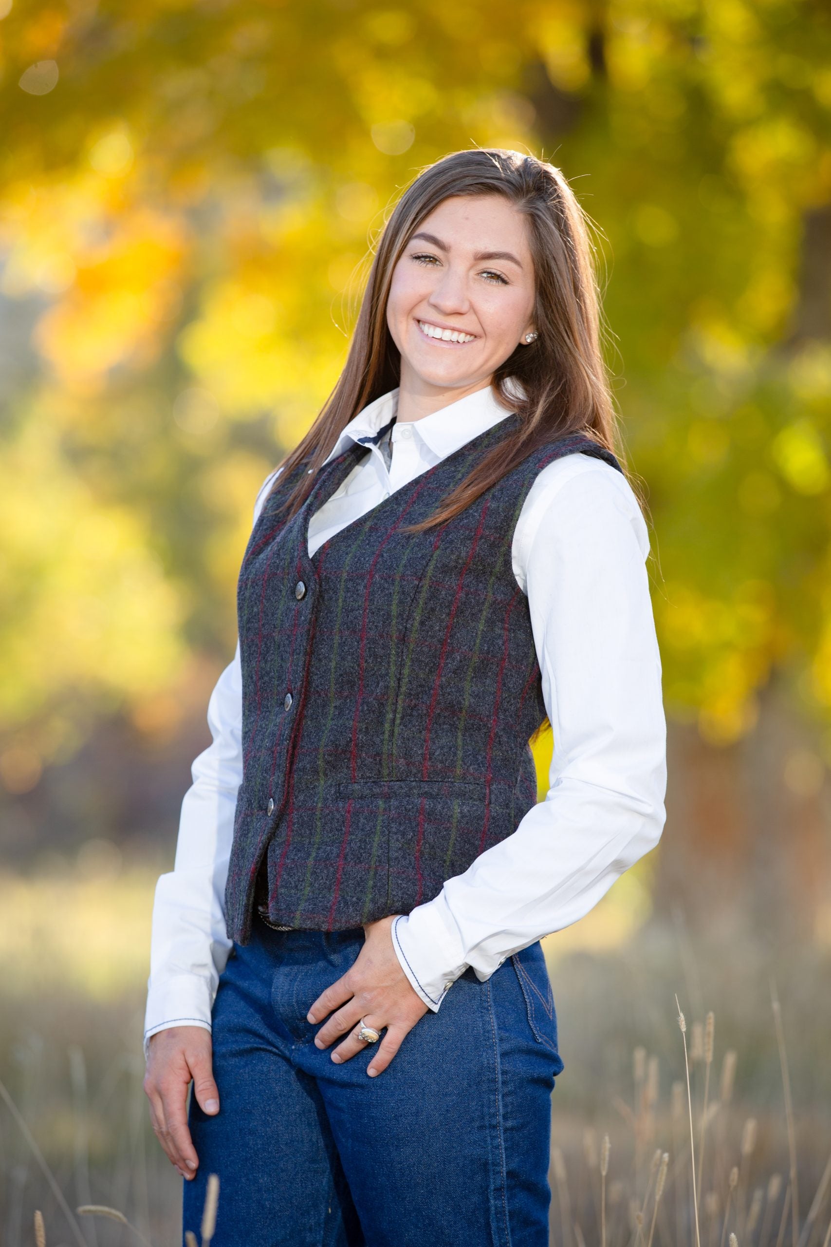 Afton Grey Plaid