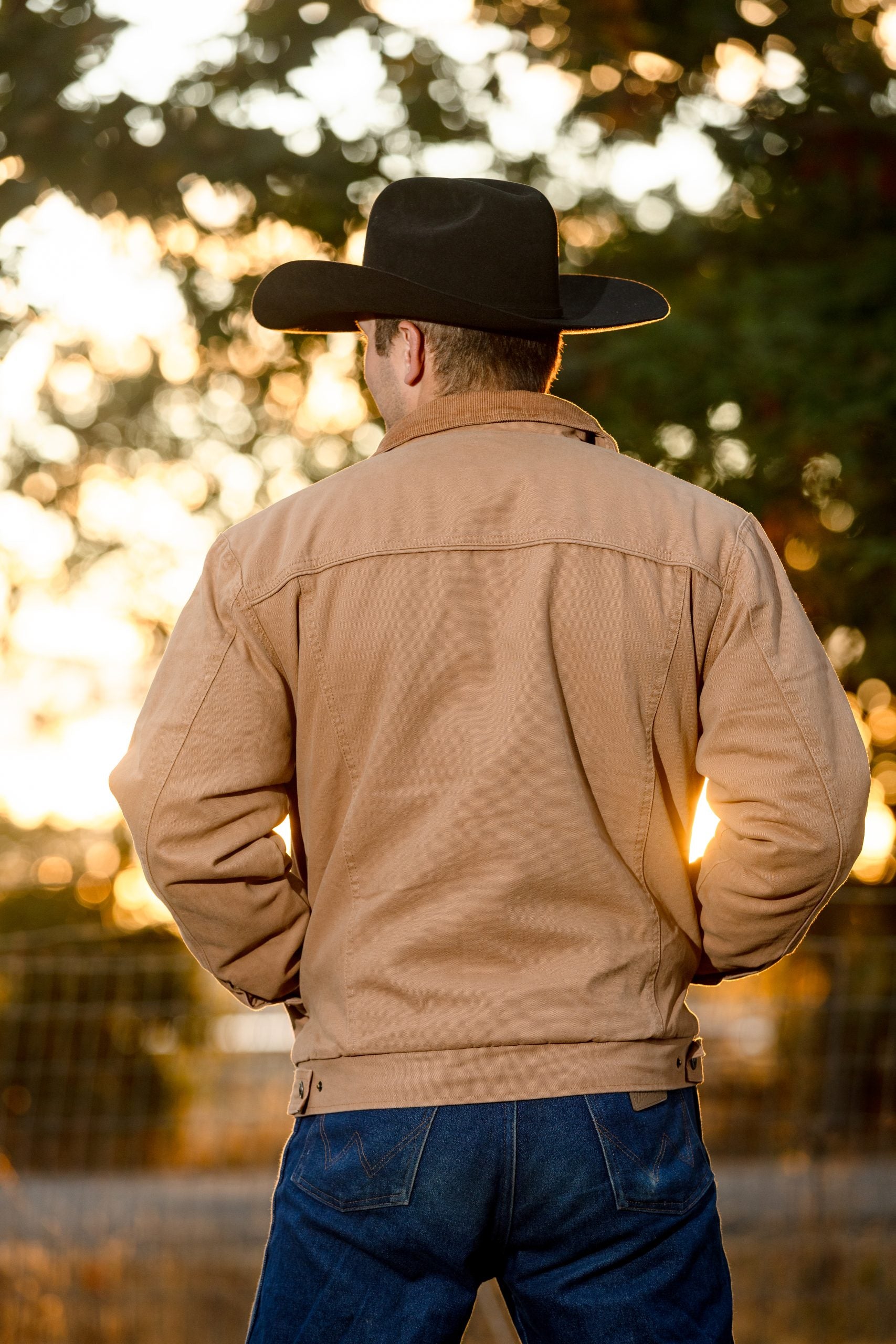 Barn Jacket Tan.Back