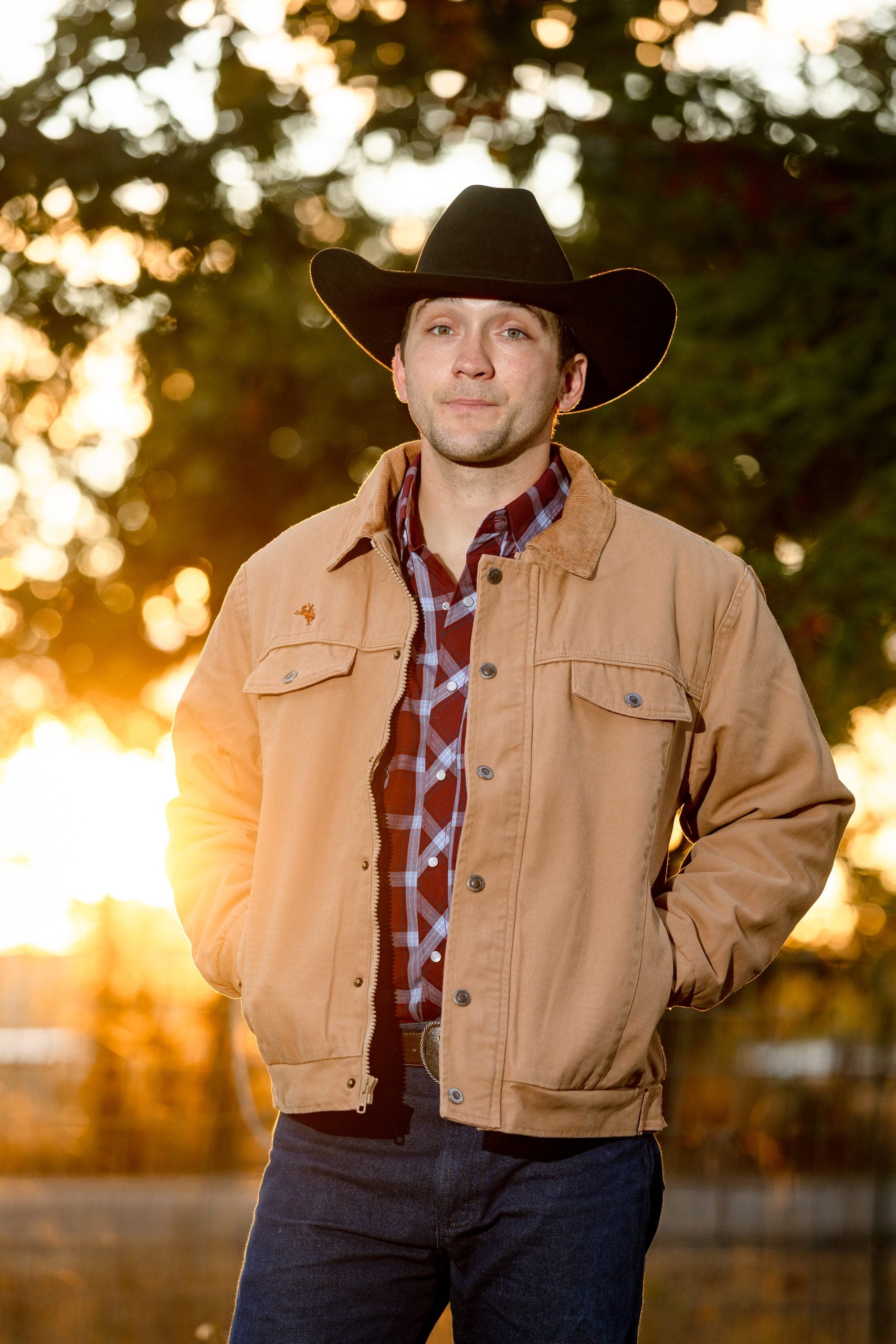 Barn Jacket Tan.Front