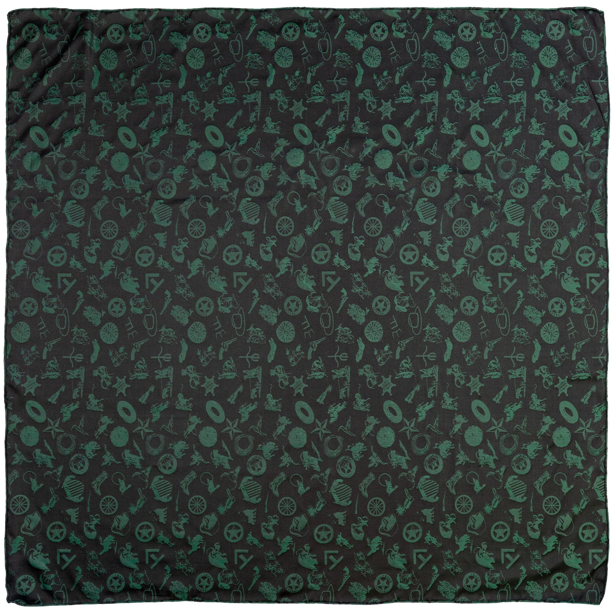BasilBaroqueCowboyLogoScarfFront