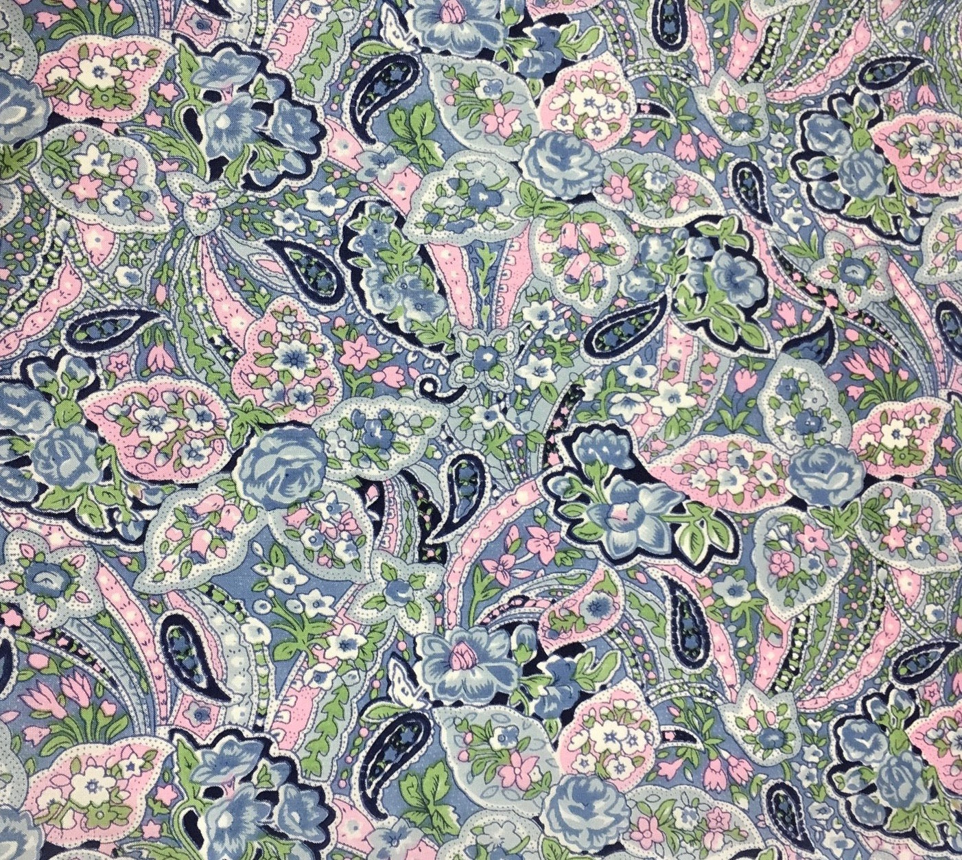 Blue Paisley