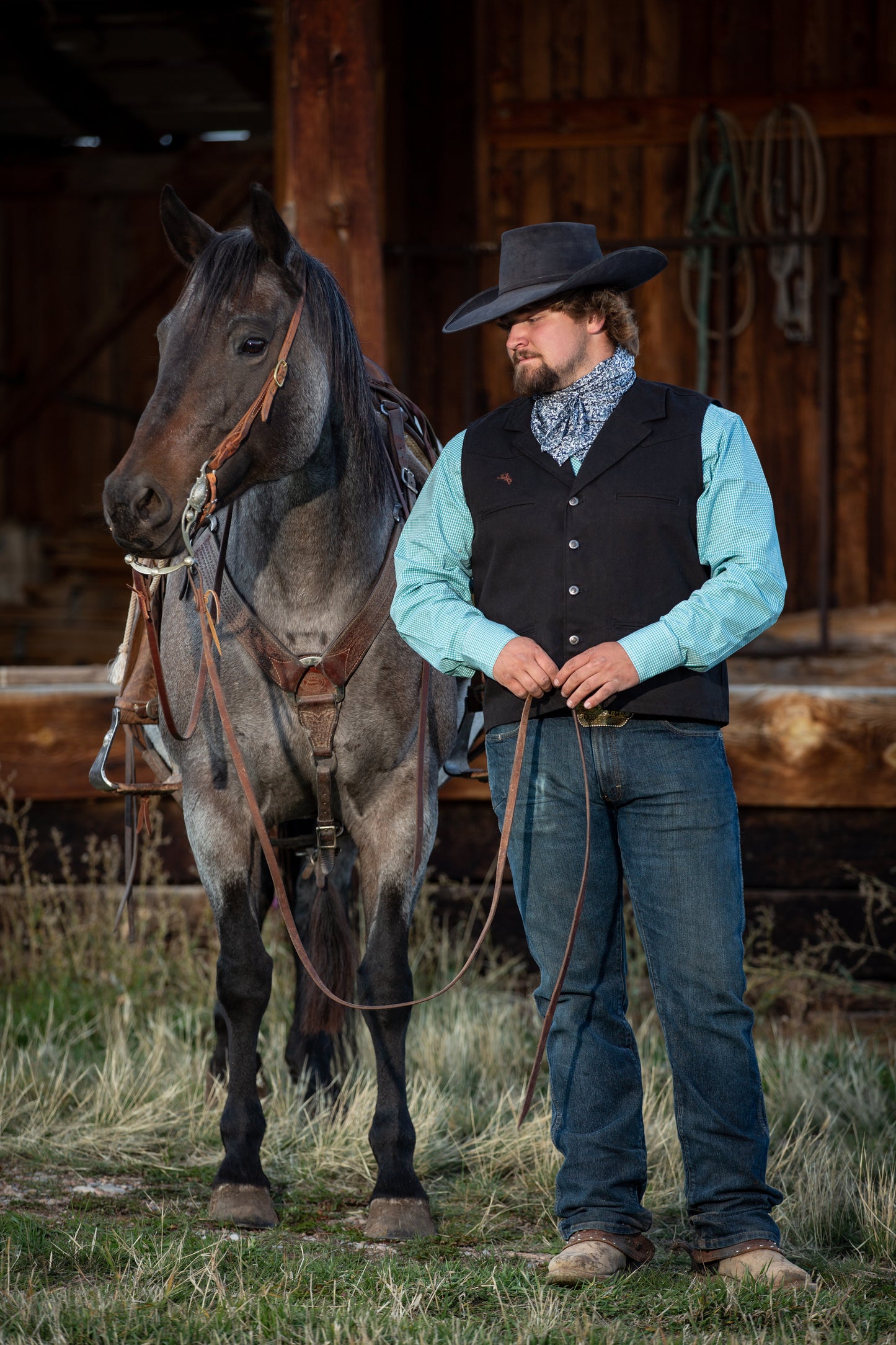 Bronco Canvas Vest