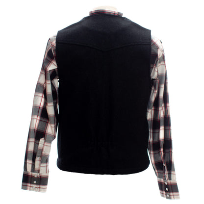 Buckaroo Vest Black Back