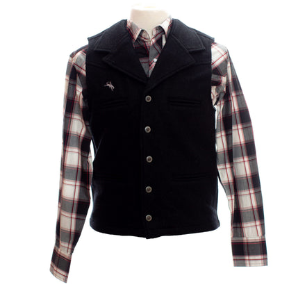 Buckaroo Vest Black Front