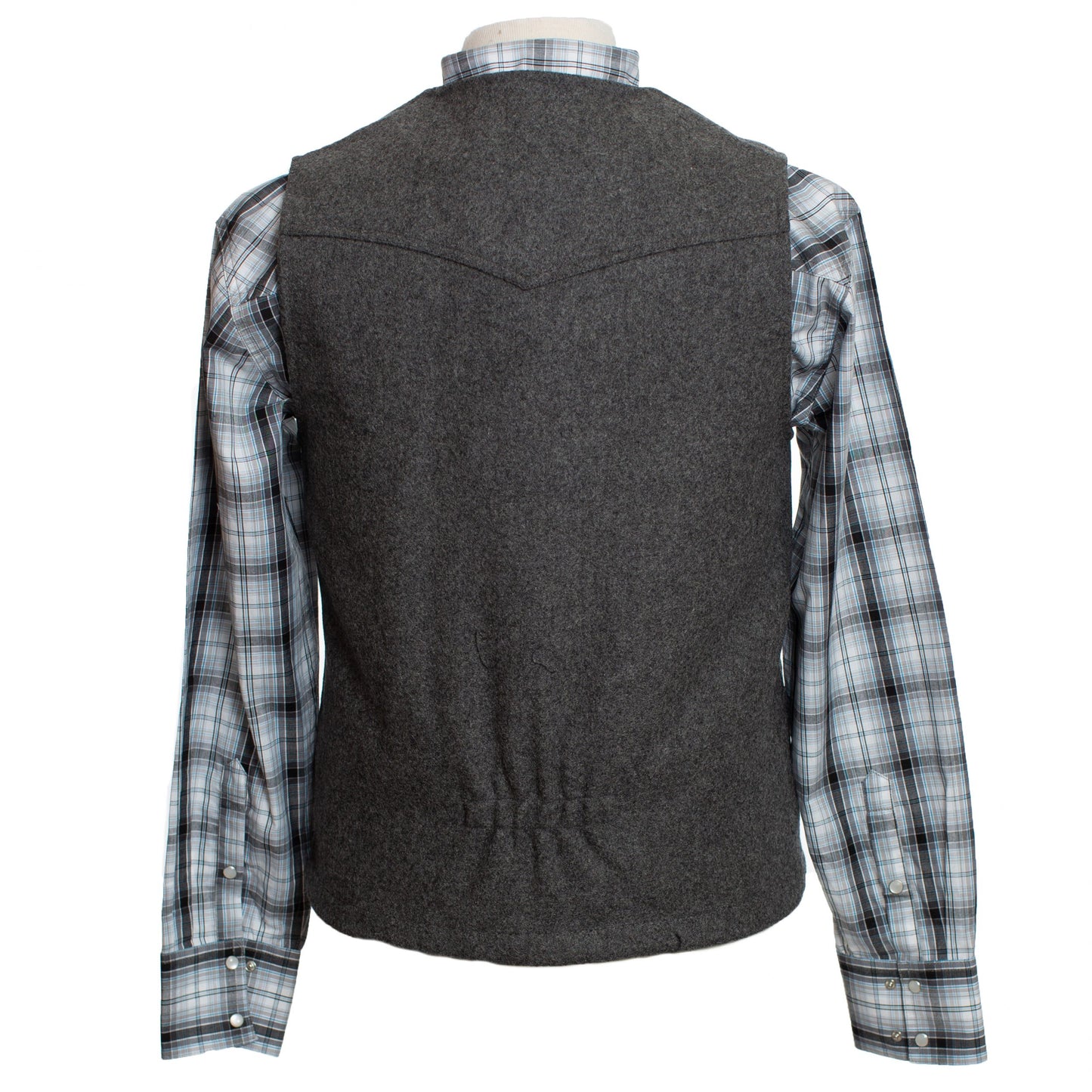 Buckaroo Vest Charcoal Back copy