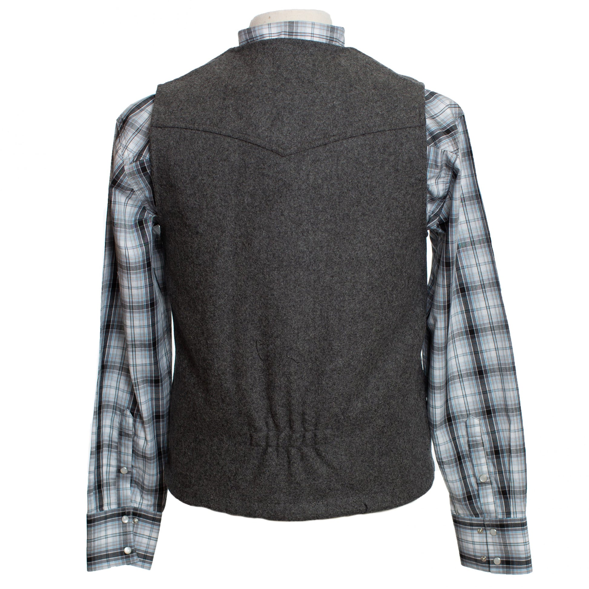 Buckaroo Vest Charcoal Back copy