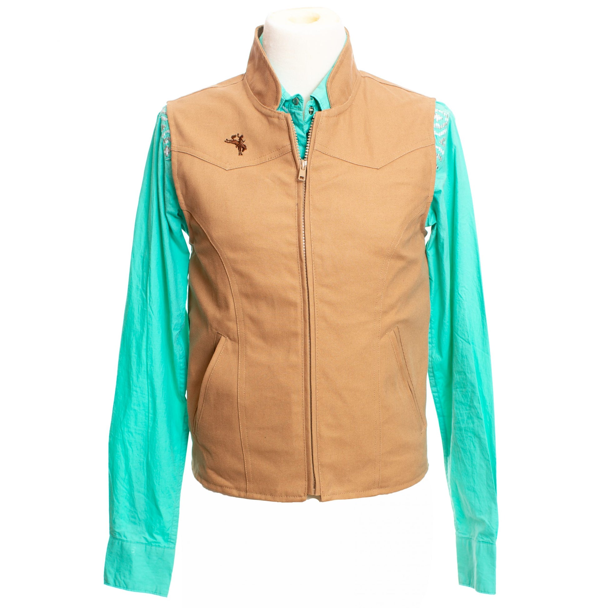 Calamity CC Vest Tan Front