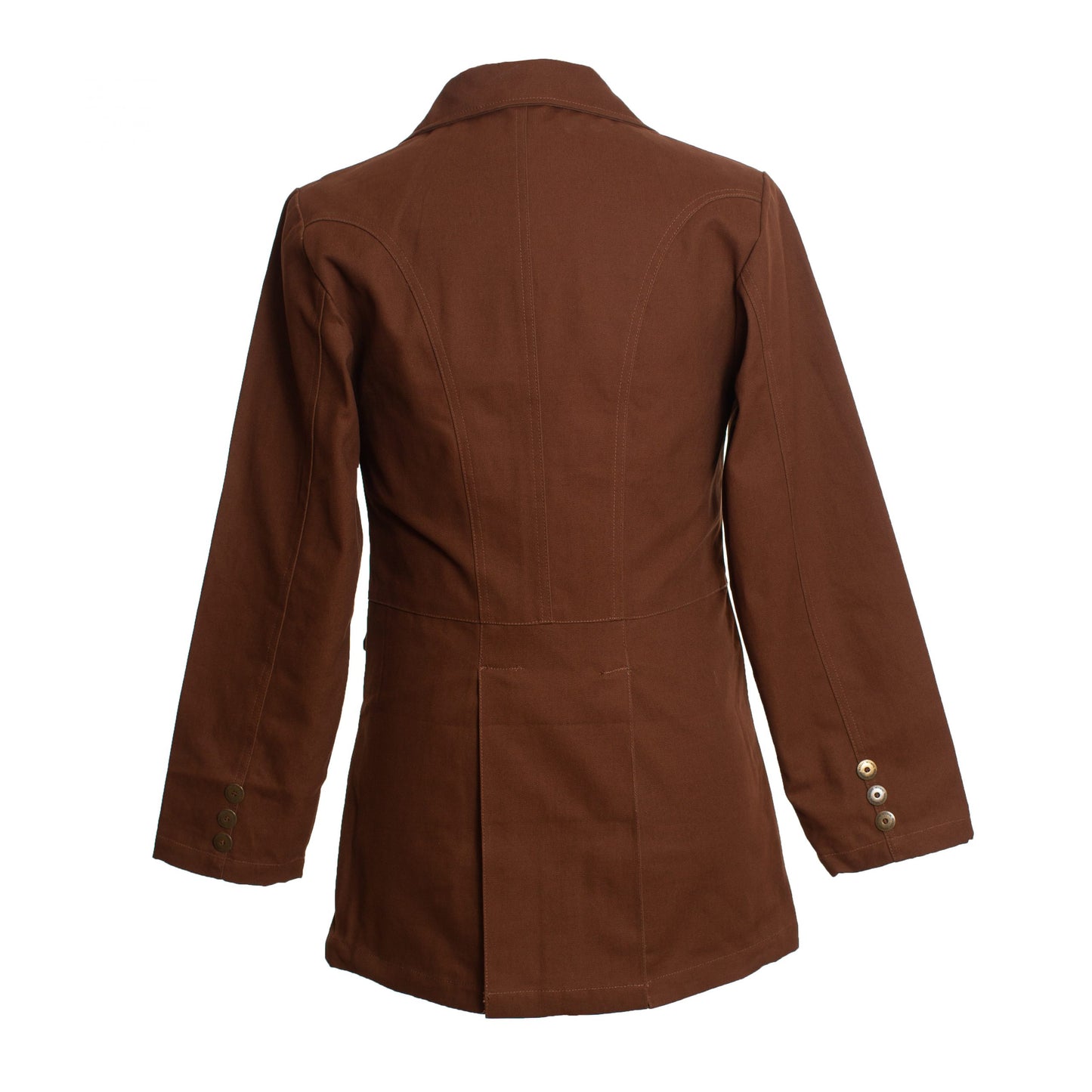 Canvas Frock Chocolate Back