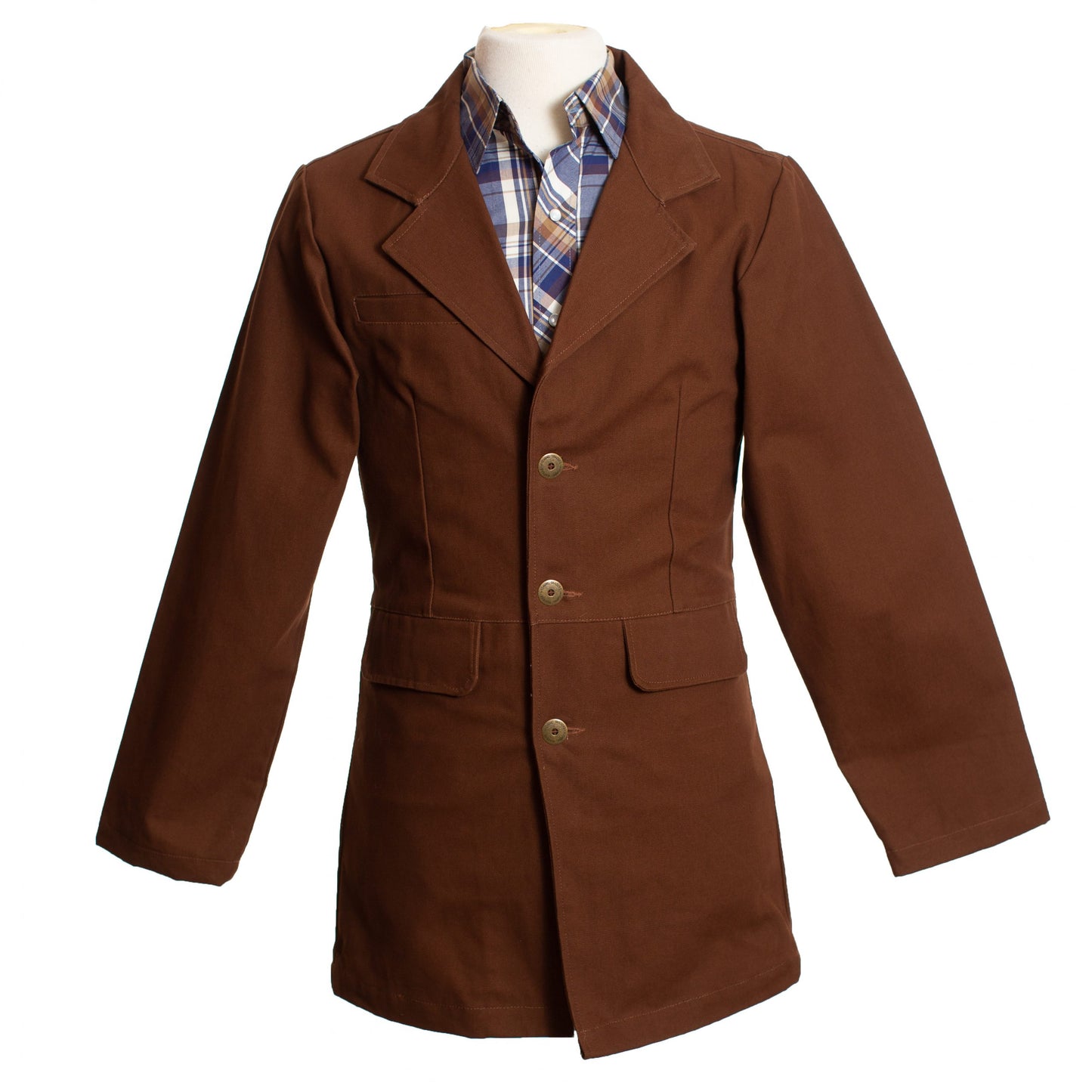 Canvas Frock Chocolate