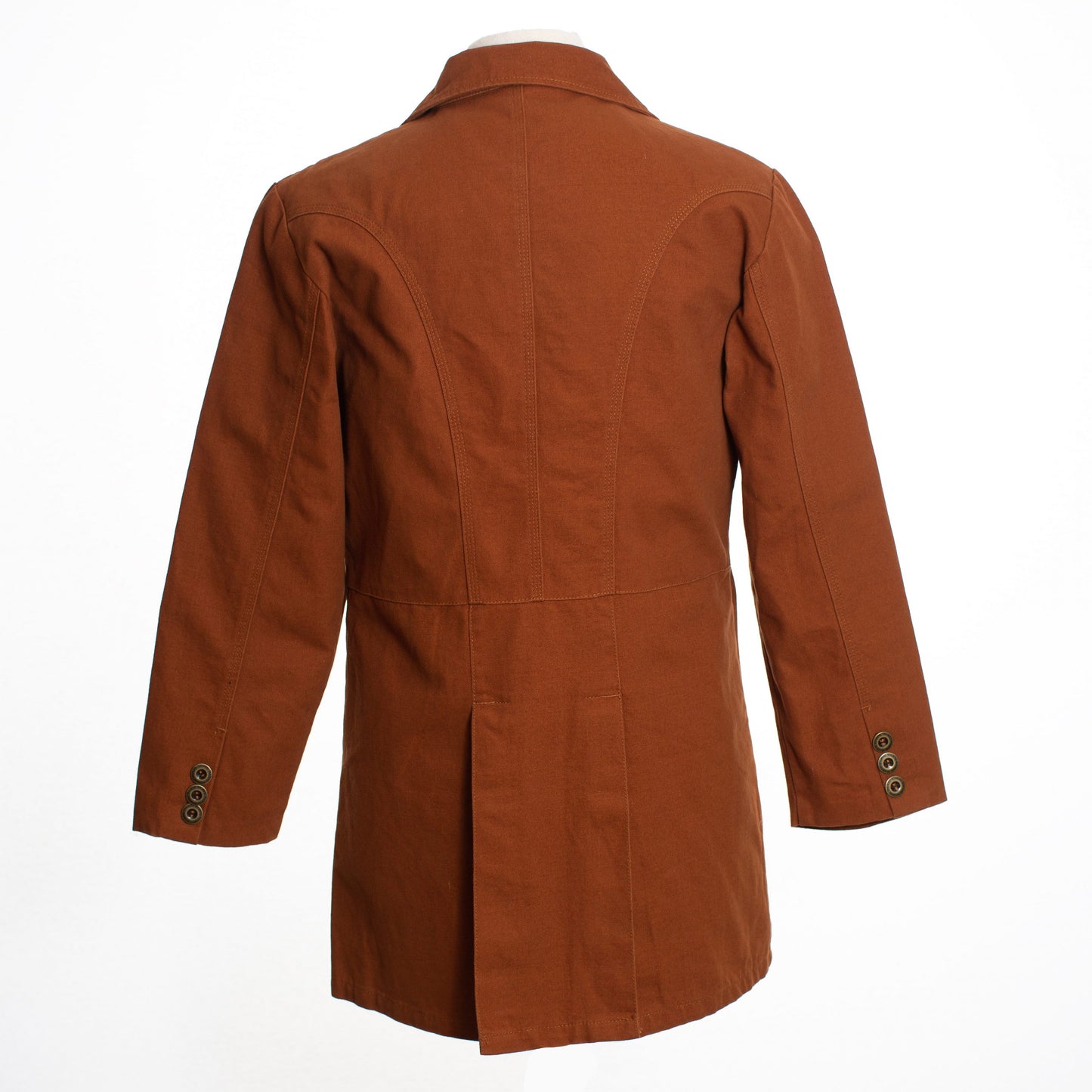 Canvas Frock Cinnamon Back
