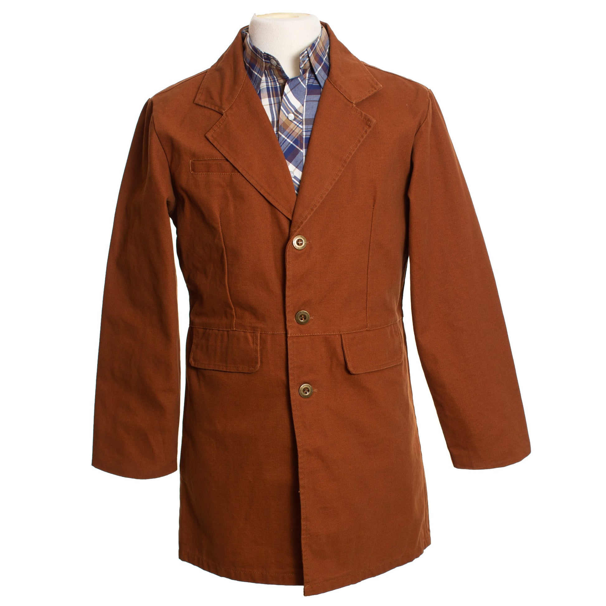 Canvas Frock Cinnamon