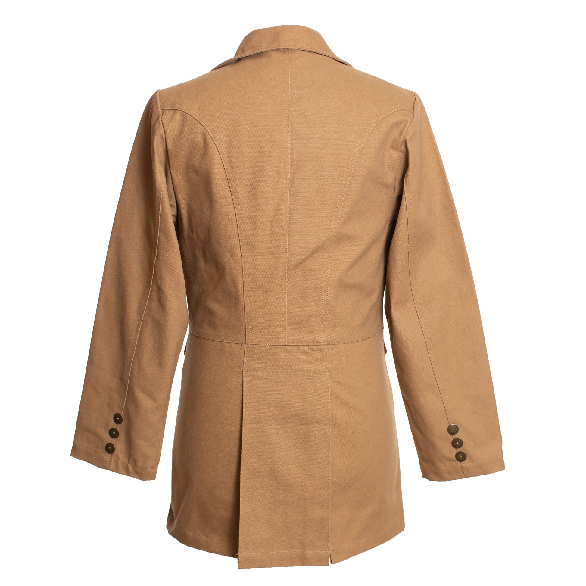 Canvas Frock Tan Back