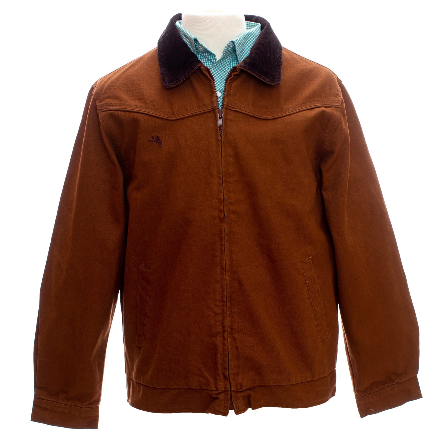 Canvas Summer Jacket Cinnamon Front 3