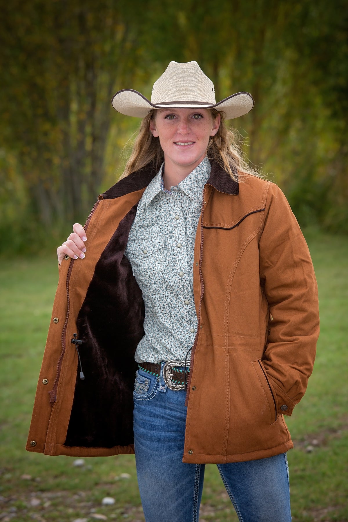 Women's Canvas Ranch Coat