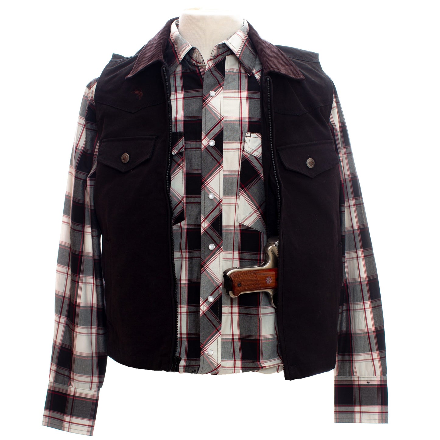 Cody CC Vest Black Front 1