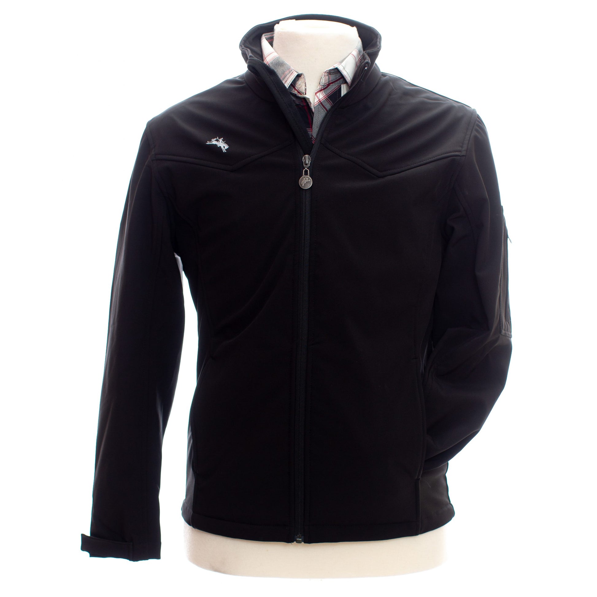 Colter Jacket Black Front 1