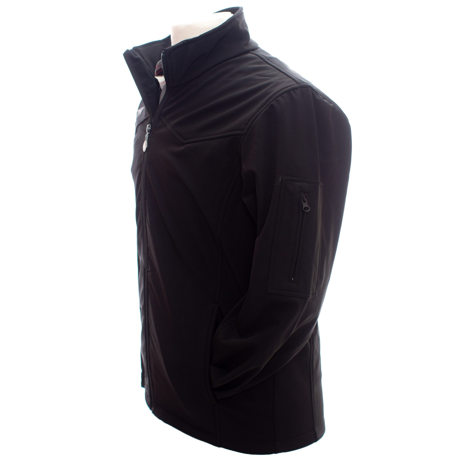 Colter Jacket Black Side