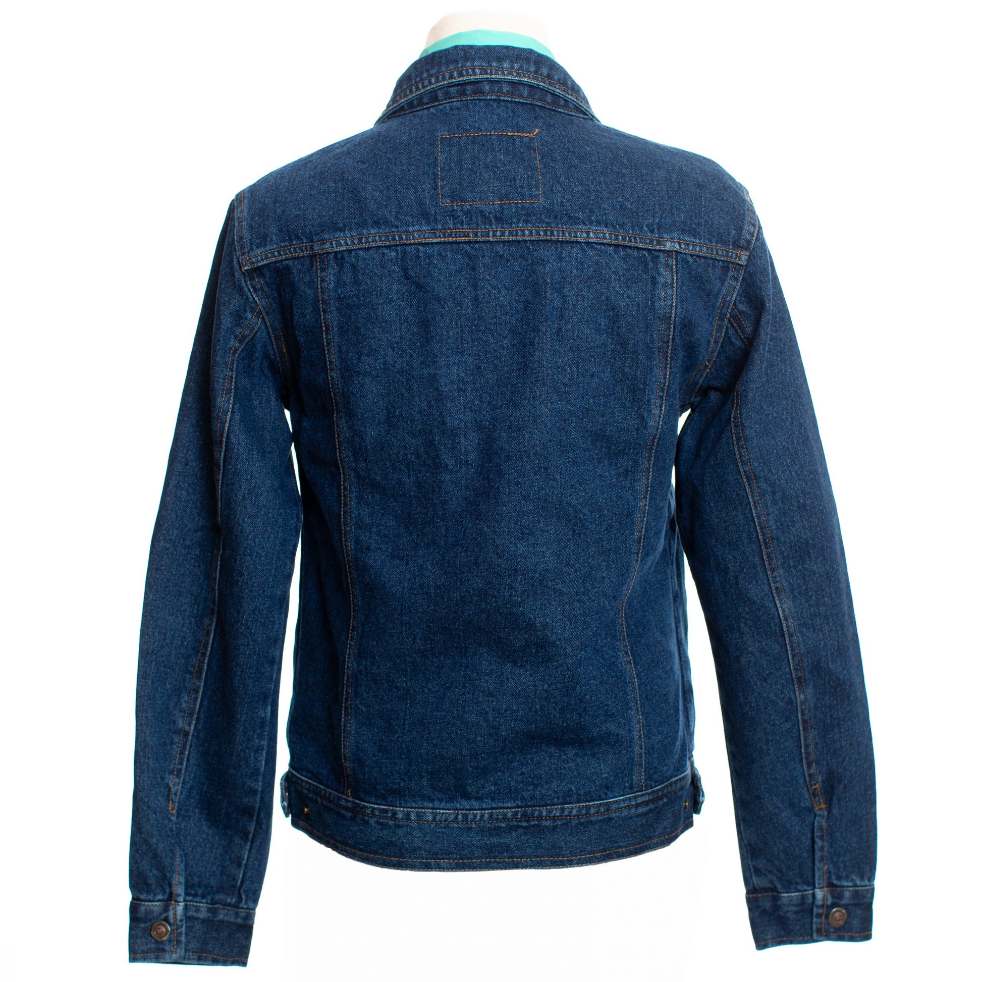 Denim CC Jacket Back