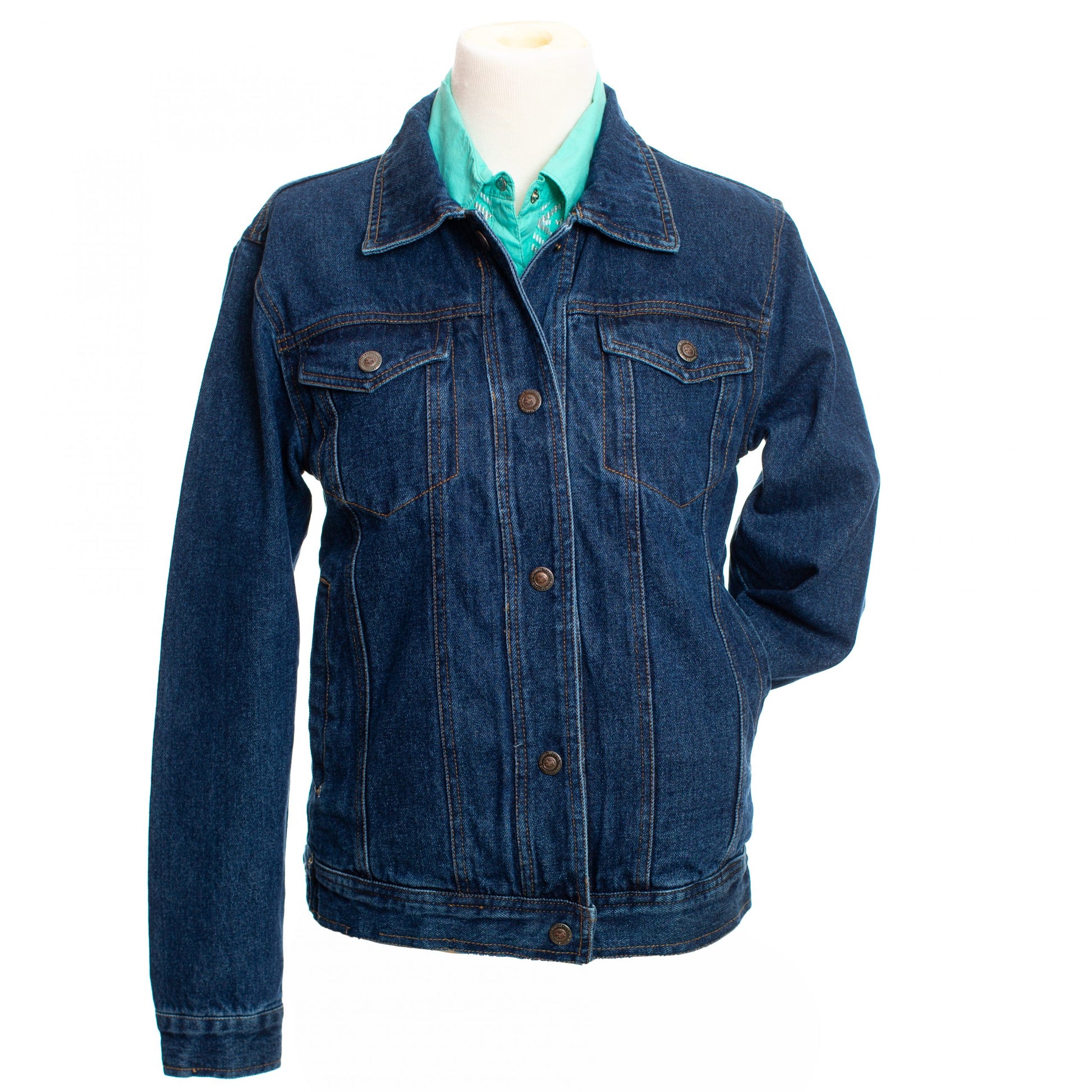 Denim CC Jacket Front