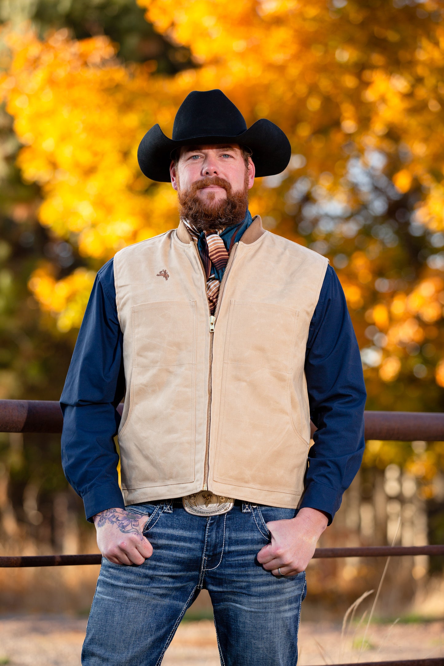 Dillon Waxed Canvas Vest