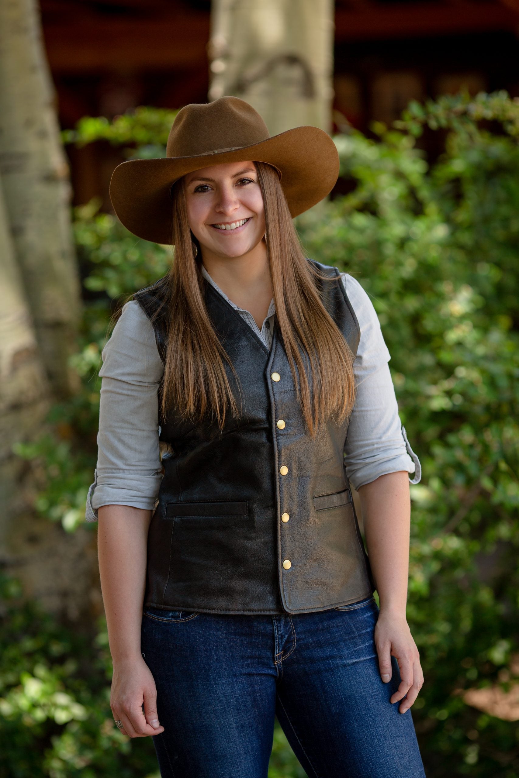 -Leather Vest