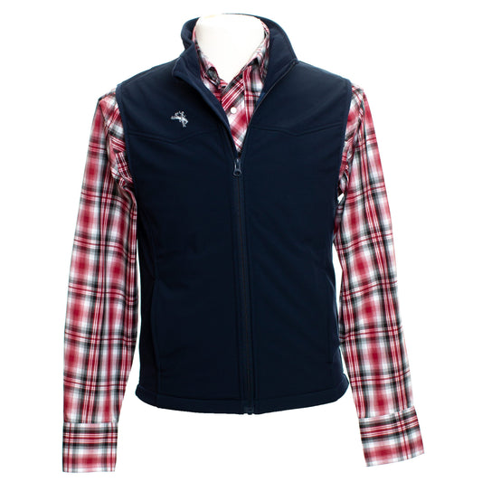 Morgan Vest Navy Front 2