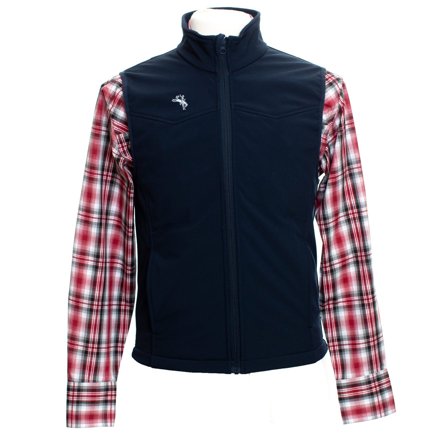Morgan Vest Navy Front