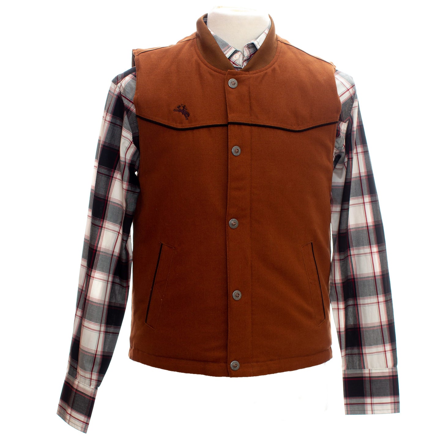 Mountain Vest Cinnamon Front