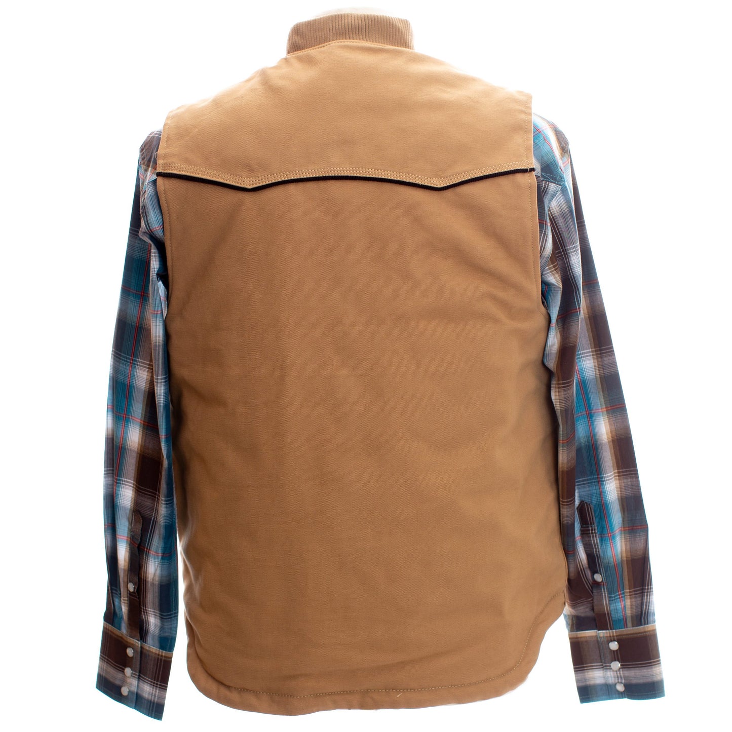 Mountain Vest Tan Back