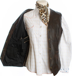 Oakley Vest. Brown. Inside