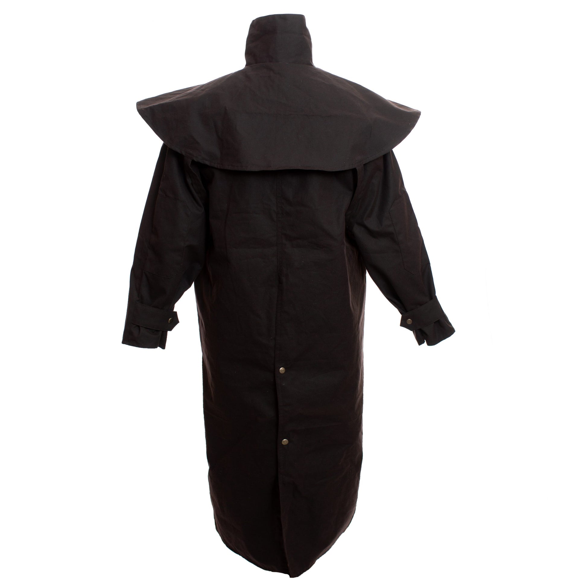 Oilskin Duster Back