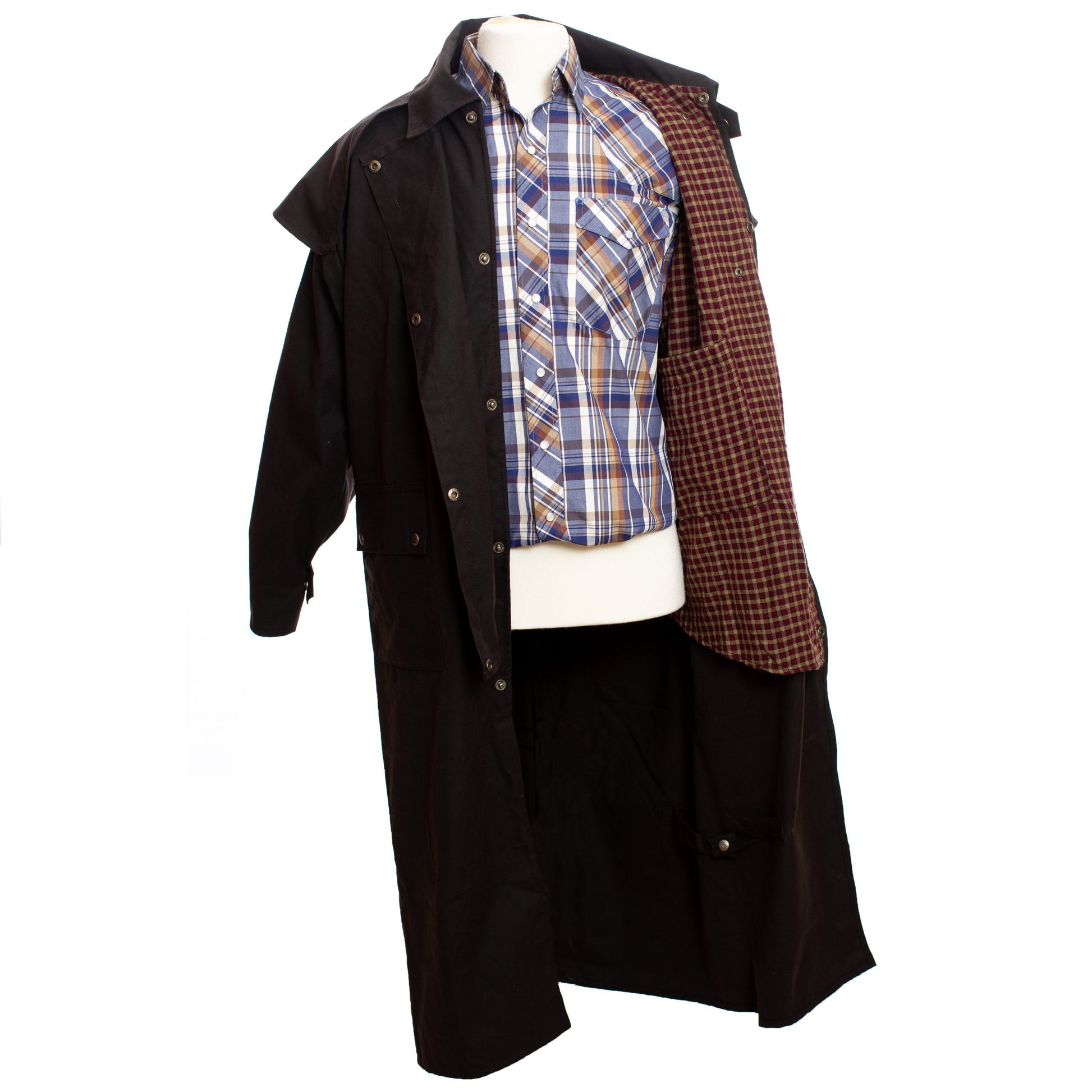 Oilskin Duster Inside
