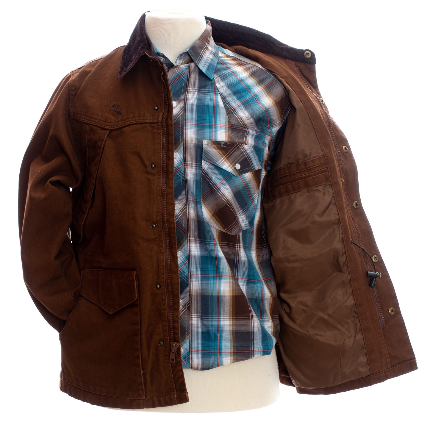 Sagebrush Jacket Chocolate Inside