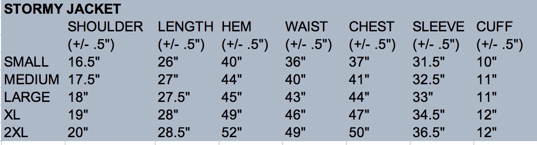 Stormy Down Jacket
