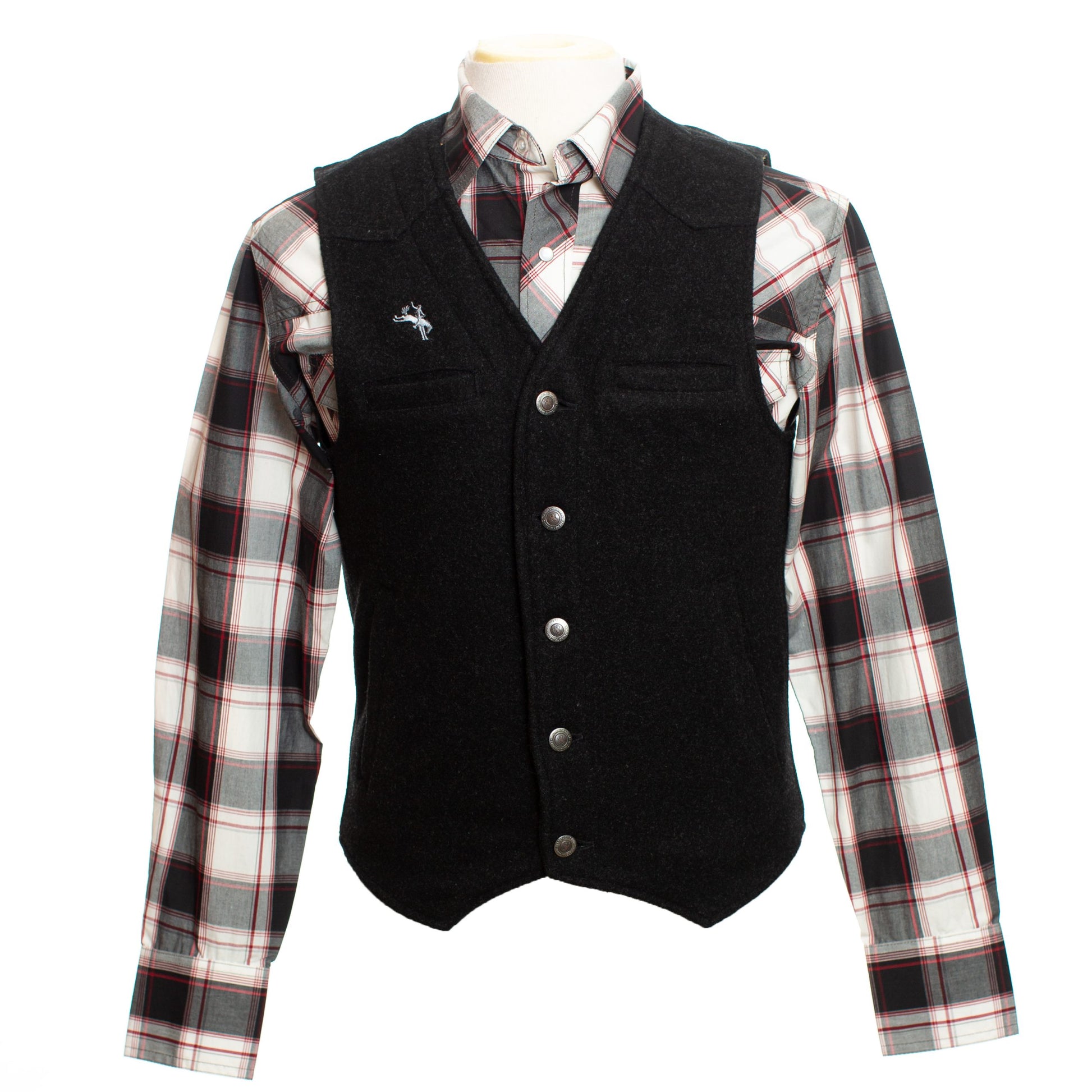 Wyoming Vest Black Front copy