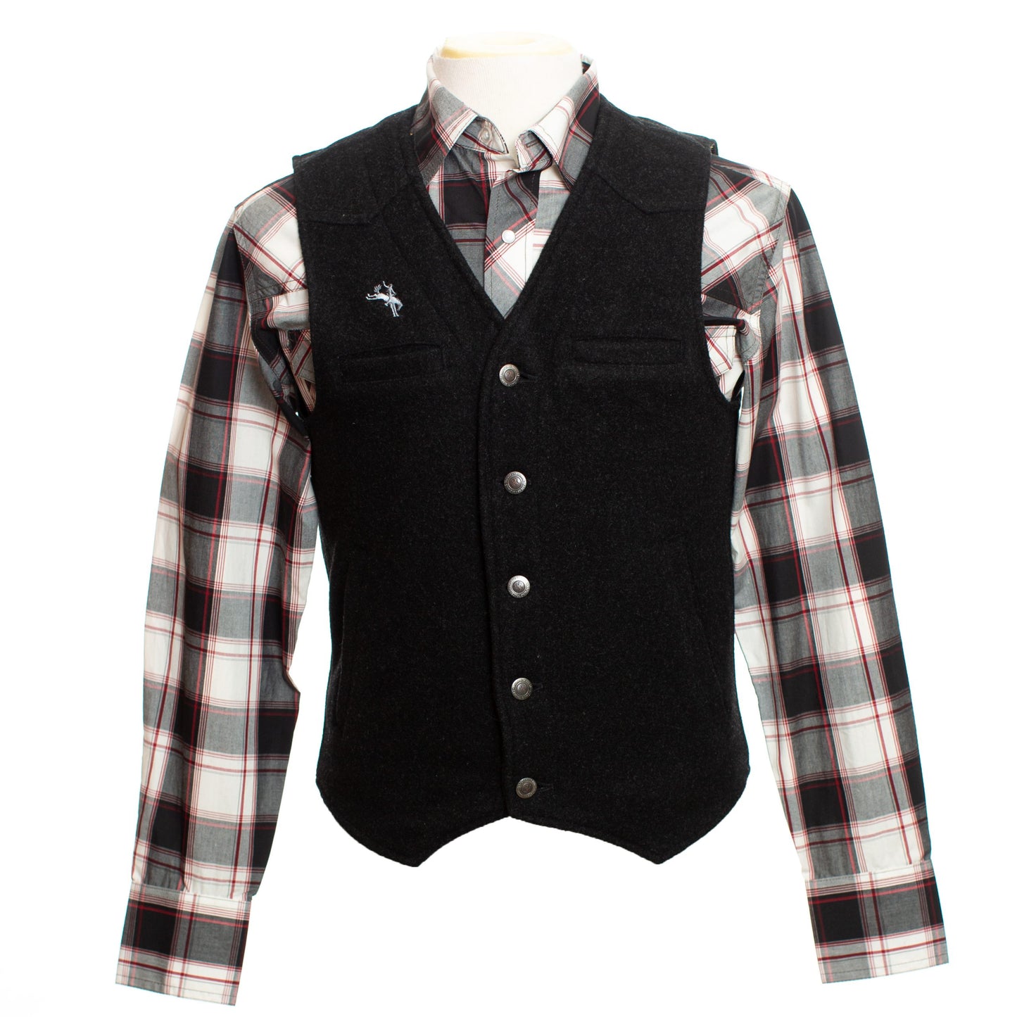 Wyoming Vest Black Front copy