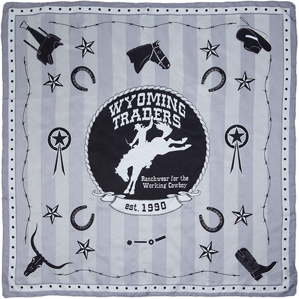 Wyoming Traders 30th Anniversary Silk Wild Rags