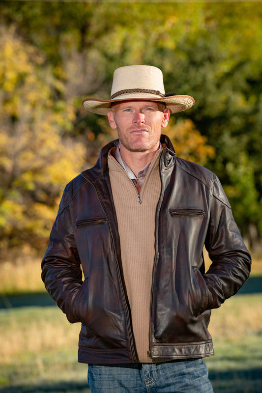 Houston Concealed Carry Leather Jacket